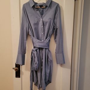 Chambray Shirt Dress